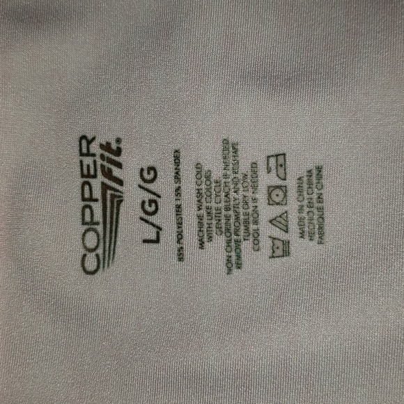 Copper Fit Pink 1/4 Zip Pullover Large - Picture 4 of 11